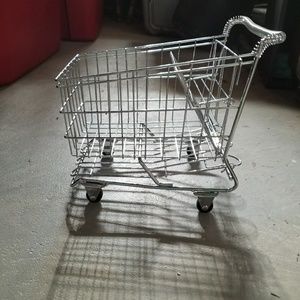 BNWT Mini Shopping cart. Still in the box.